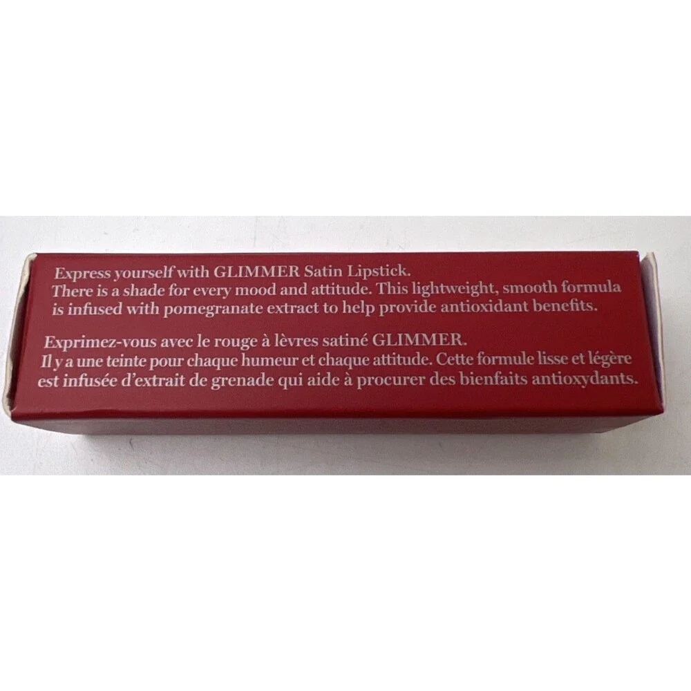 Avon fmg Glimmer Satin Lipstick - Wild Cherry
